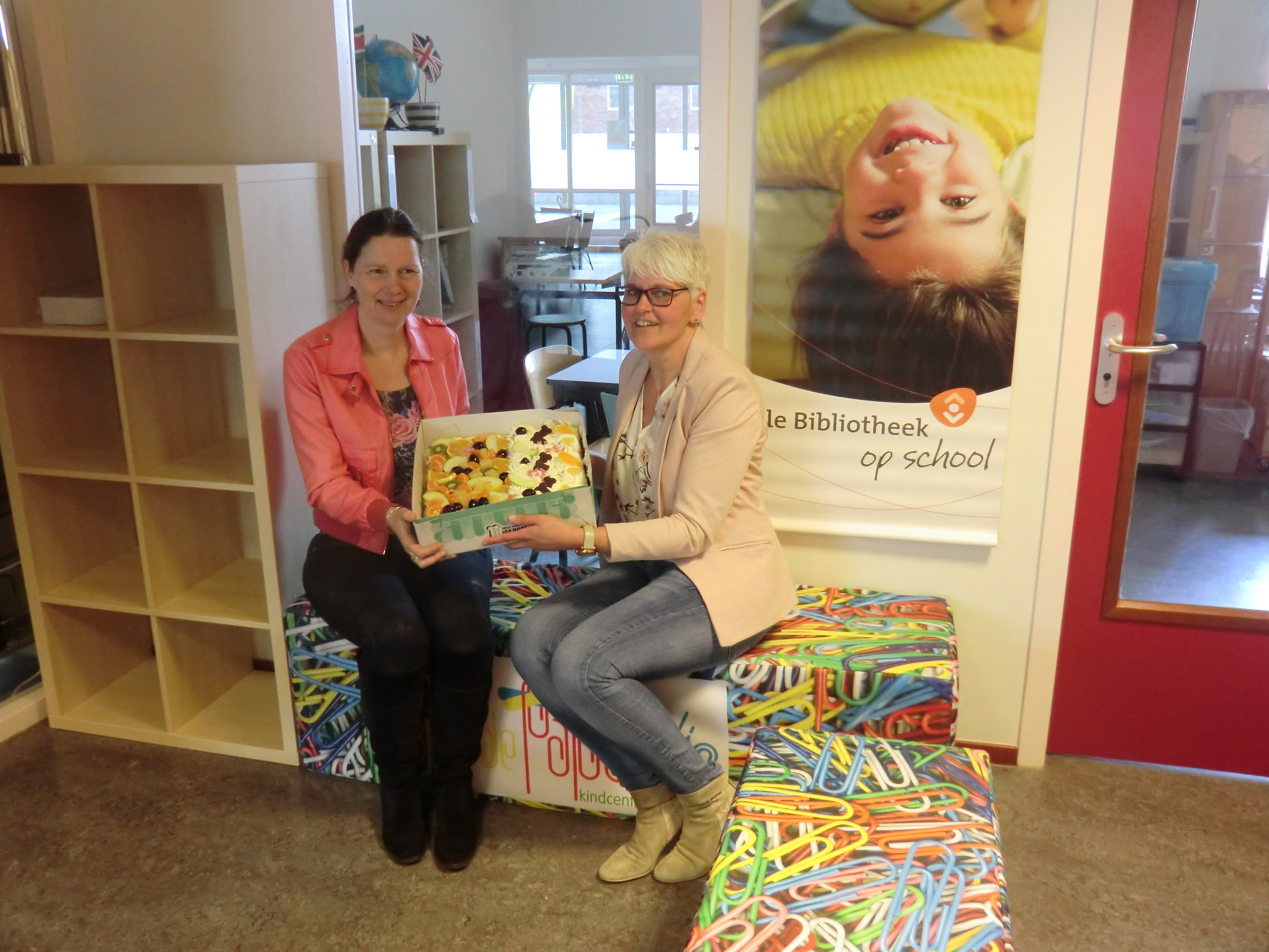 Taart voor team De Paperclip