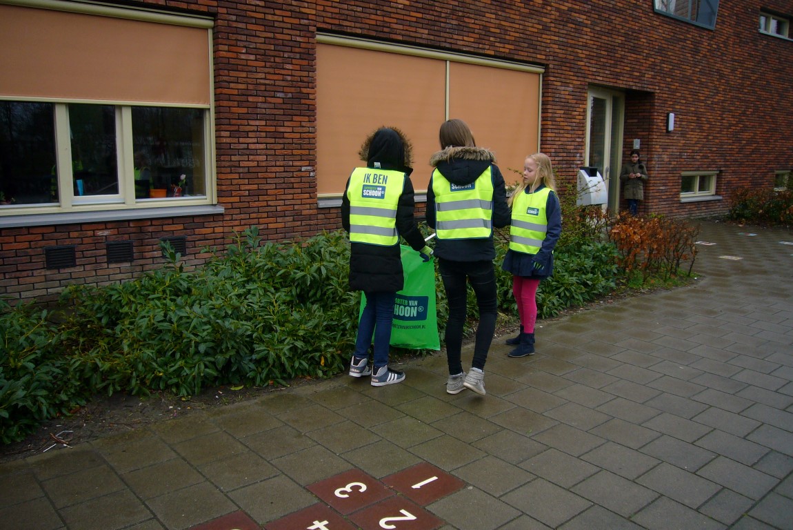 Schone schoolomgeving