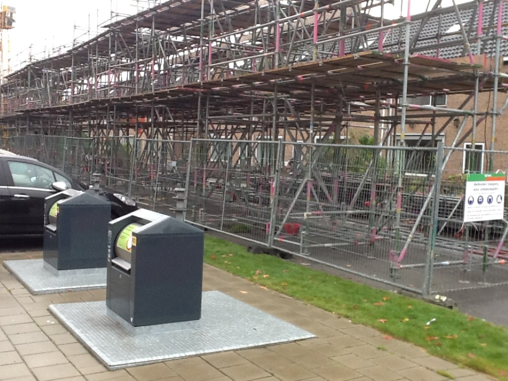 Tijdelijke verkeersproblemen aan de van Eedenstraat.